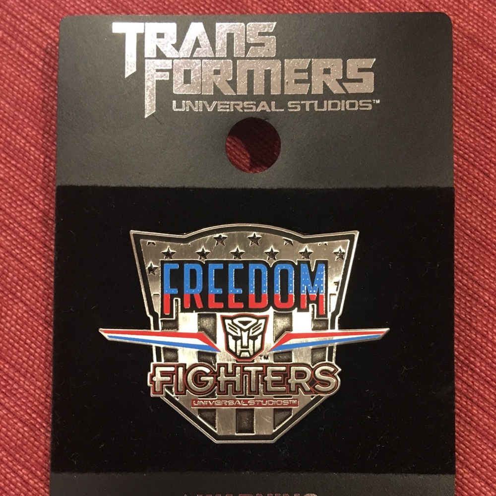 Transformers Freedom Fighters Metal Pin